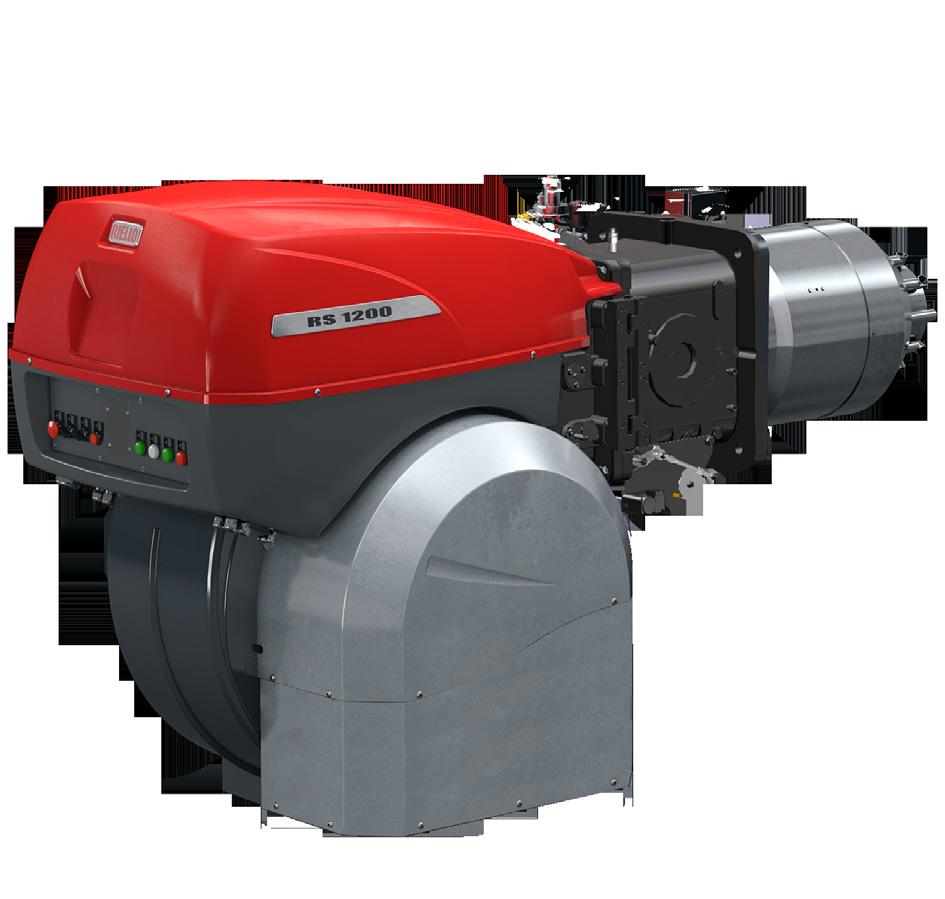 The well-known RS 300-800/E-EV Burner Series, till now available up to 8 MW, has been upgraded with two new powerful burner models, the RS 1000-1200/E-EV models that extend his max output up to 12 MW