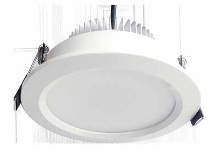 LDL-BB series: Bevelled or flat style dimmable downlights.