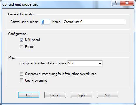 20 Control unit properties Figure 26. The EBLWin "Control unit properties" dialog box. NOTE! Default settings in EBLWin might vary depending on convention. 20.