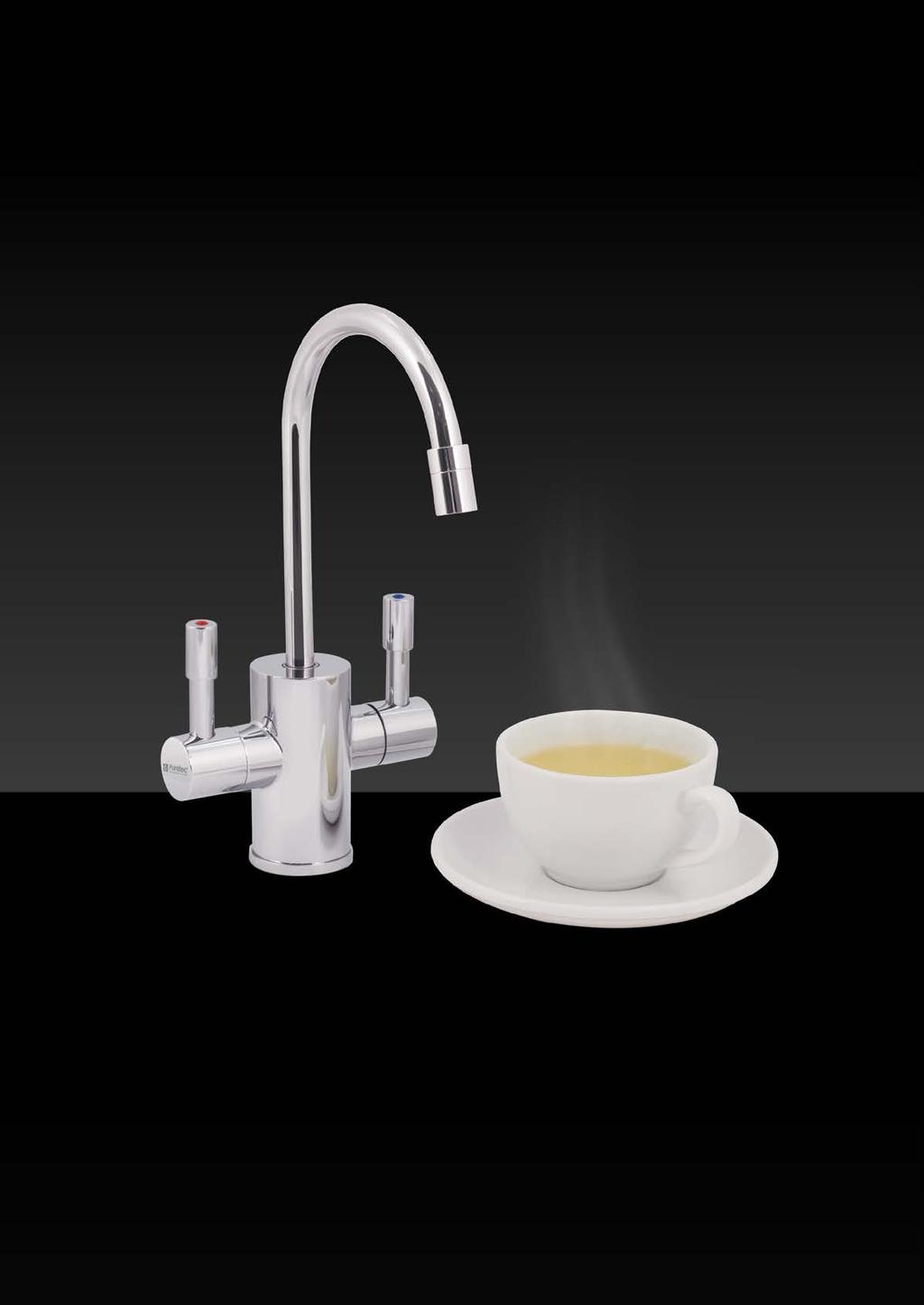 SPARQ H2 Steaming hot water in an instant.