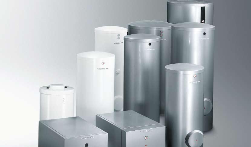 System technology Domestic hot water The Vitocell range from Viessmann offers the right DHW cylinder for every demand, ideally matched to your oil boiler or solar thermal system.