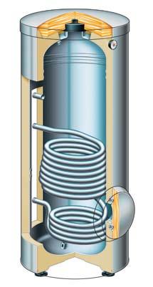 Hygienic DHW provision The quality of the inner surface of the DHW cylinder is crucial to providing DHW hygienically.
