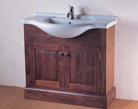 The WC and bidet are Lavington units with a Grohe Dal concealed cistern with water-saving dual flush silent mechanism.