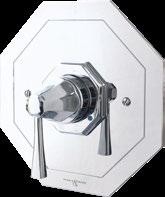 AU3130 - Deco 5/8 pair of lever handled wall valves for bath or shower AU5161 - Deco four-way lever diverter - one inlet, three outlets (single) AU5141 - Deco three-way lever diverter - one inlet,