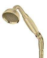 Contemporary overhead shower rose AU5815 - Contemporary inclined handshower with