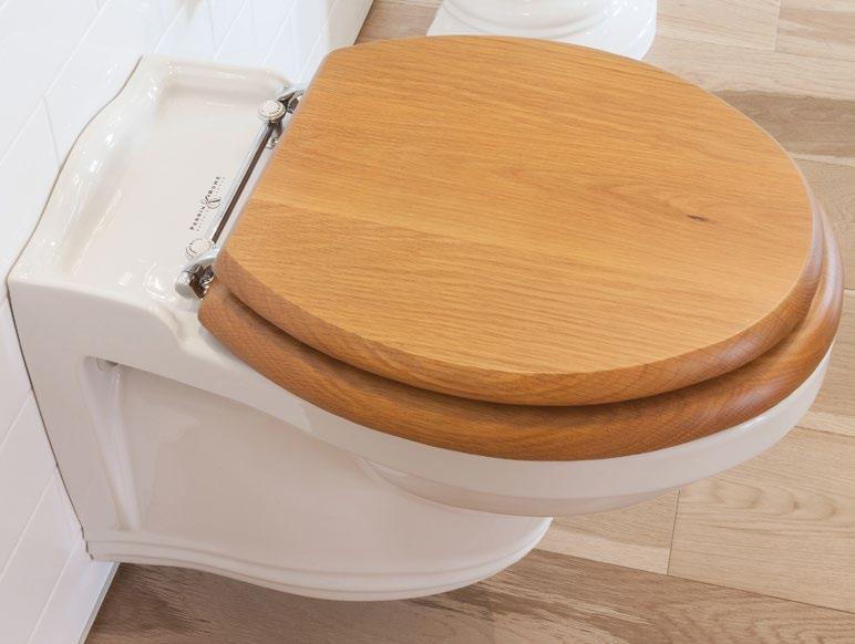 WHTE - Timber toilet