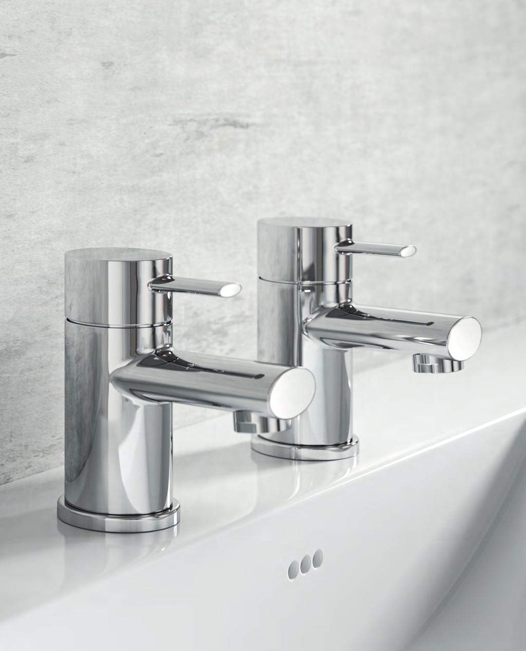 NORTH2SOUTH A collection of taps and mixers with striking oval details.