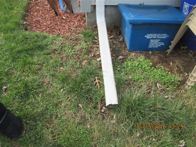 The debris in gutters can also conceal rust, deterioration or leaks that are not visible until cleaned, and I am unable to
