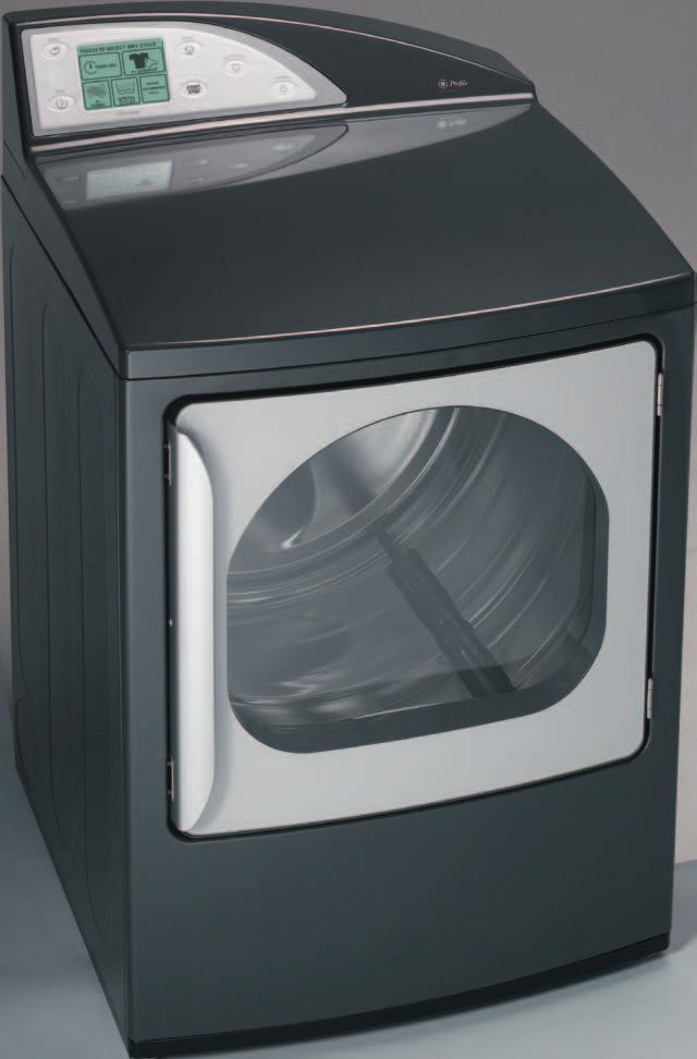 ge.com GE Profile Harmony dryer Wash recommended cycle
