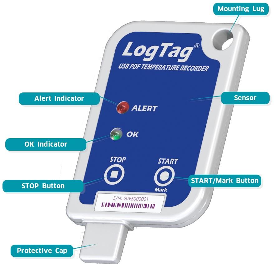 Introduction LogTag s USRIC-8(M) is a fully configurable, single-use USB PDF temperature recorder that can create temperature reports without the need to install proprietary software or hardware at