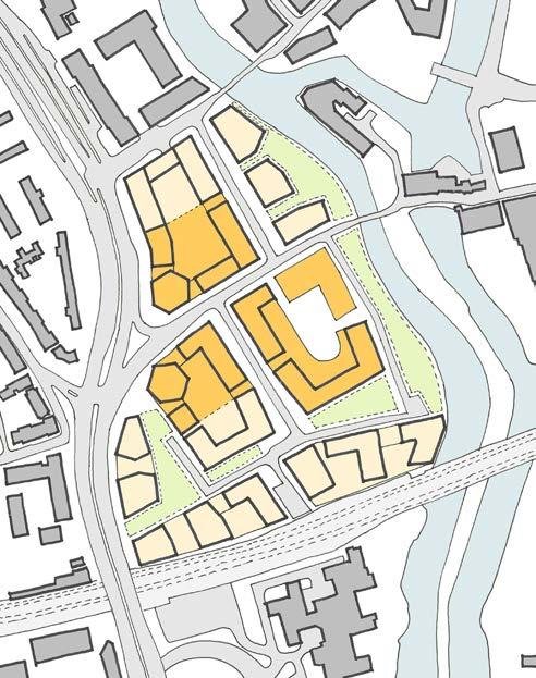 PHASE 2 Delivery of: Northern development plots Further Junction improvements New food store Retail and Commercial uses around canal edge Canal side open space at north-east of site PHASE 3 Delivery