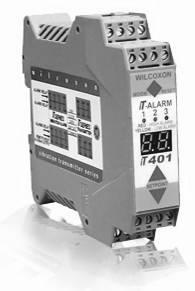Vibration alarm Relay alarm accepts 4-20 ma signal from the it Transmitter or any loop powered sensor and alarms when user-defined set points are exceeded Interfaces with it Transmitter modules for