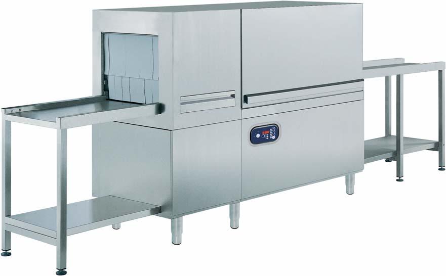 Automated, equipped with all the most advanced technological and construction details, Linea ACL dishwashers are distinguished by their wide range of accessories that permit overall machine control.