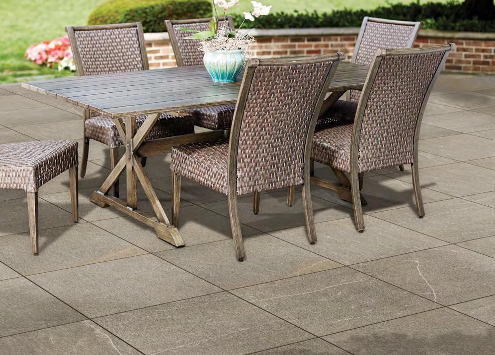 ALPE Alpe porcelain pavers come from valuable and unique stone from a northern Italy quarry.