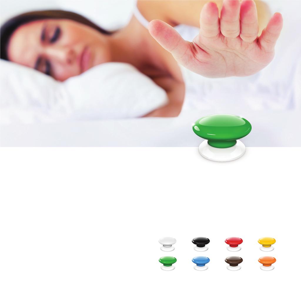 The Button This small, but very powerful FIBARO The Button allows the user to run six