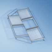 mm H 53, W 200, D 445 mm E 403 insert 1/2 For 105 Petri dishes, 50-60 mm 36 supports, distance