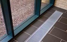 or developments with large glazed areas Design Considerations Jaga trench heating and perimeter heating