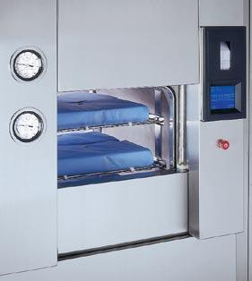 > Chambers, jackets, and doors are 316L stainless steel the proven industry standard.