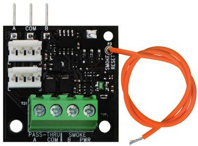 B201 2-wire Powered Loop Module Provides a single, powered initiating device circuit. Supports compatible 12 V 2-wire smoke detectors and burglary devices.