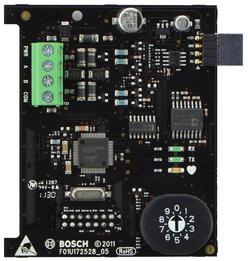 B820 Inovonics Interface Module Allows communication between Bosch control panels and an Inovonics EN4200 EchoStream Serial Receiver with EchoStream