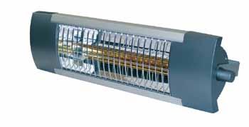 finish halogen lamp The gold quartz halogen lamp fitted to the SolHeat runs at up to 2,200 C and offers extended performance and 15% greater transmission. Patio heating why choose electric?