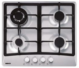 Stainless Steel - HIG64221SX HIC64102 60cm Frameless Ceramic Hob Easy to clean hob surface Easy grip side control knobs 4