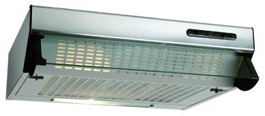 frame MW power level: 900W Grill power: 1200 W Stainless steel - MWB2511X HBV60 Cooker Hood Simple slider controls 2