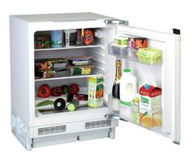 (130 litres) gross capacity 2 adjustable glass shelves 1 full width bottle rack 1 full width commodity rack BC50F A+ Rated Combi Frost Free Fridge Freezer A+