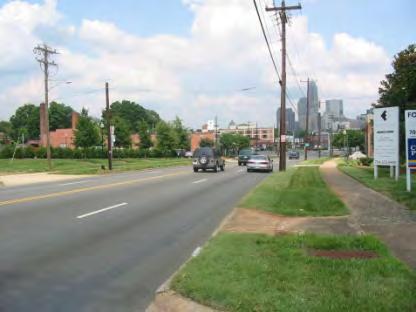 Case Study #2 West Morehead Avenue (road diet/redevelopment) Project History Redeveloping area near