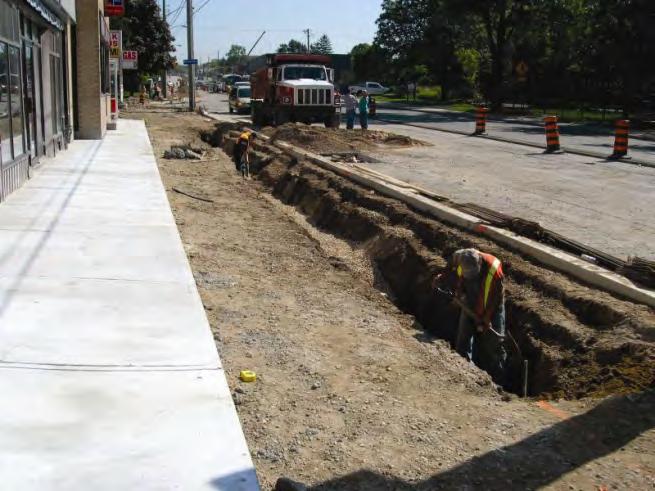 applications, capital work and any other street or sidewalk-related