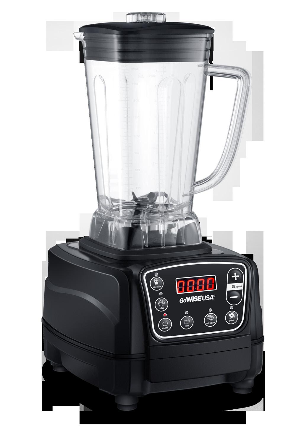 Product Introduction Blend your favorite smoothies, sauce, dips, and more with the GoWISE High-Speed