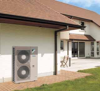 RXYSQ-P8V1 VRVIII-S heat pump for residential application Energy efficient heating system based on air source heat pump technology Low energy bills and low CO 2 emissions Possibility to connect up to