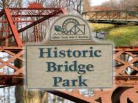 Visitor's Guide to Historic Bridge Park Located in Calhoun County, Michigan, southeast of Battle Creek, the park is open year-round from 8:00 AM to 8:00 PM. Entry to the park is free of charge.