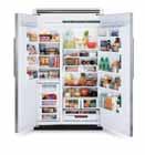 wide side-by-side refrigerator/freezers have room for