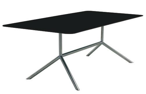 71 72 shell DININg TablE stainless steel & glass DININg TablE cendre