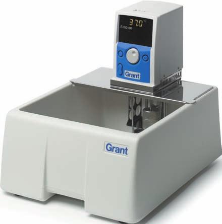 Stirred thermostatic baths and circulators» GD100-P12 budget showcase showcase 4 budget example Model GD100-P12* range ambient + 5 to 99 C, stability ± 0.