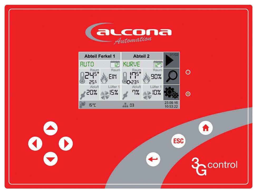 Our Types ALC-3G-CO-ST4-TP5 3G climate controller 4 compartments ALC-3G-CO-CV4-TP5 3G control central exhaust system 4 fan units ALC-3G-WEB 3G option web server All devices are available as built-in