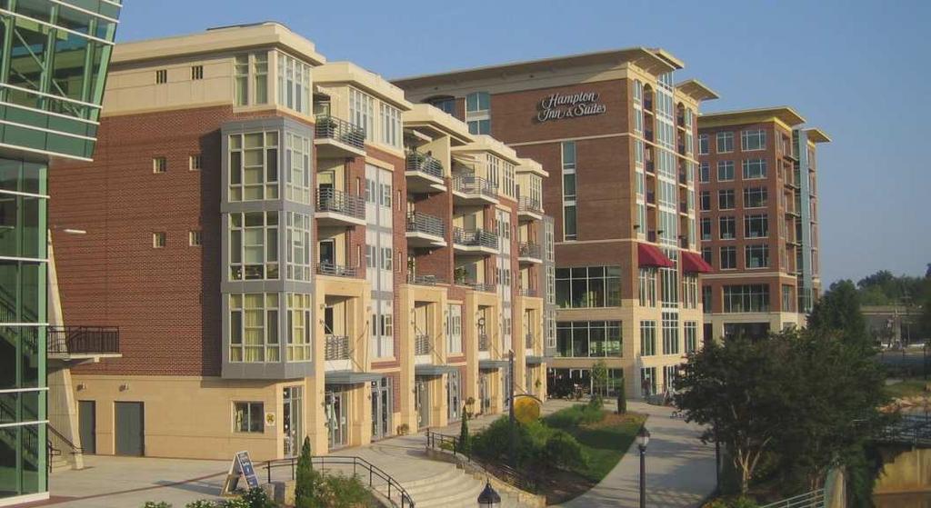 Riverfront Housing Low rise housing