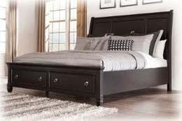 beautifully sculpted block feet Satin nickel color oval shaped ring pulls accent the clean design Drawers feature ball bearing side glides,