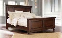 Non-Exclusive Beds King Panel Bed (76/78/97) Cal King Panel Bed (76/78/94) Queen Panel Bed (74/77/96) B697 Porter (Ashley - Millennium - HS Exclusive) Classic traditional