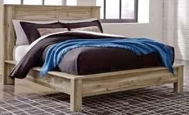 B230 Kianni (Benchcraft) Casual contemporary group with a clean modern look Soft beige finish over replicated elm grain with authentic touch Option of true platform bed