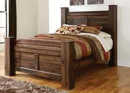 scaled rustic pieces feature case pilasters and thick bed posts Slim profile dual USB charger located on back of night stand top Headboard legs have 4 height options to