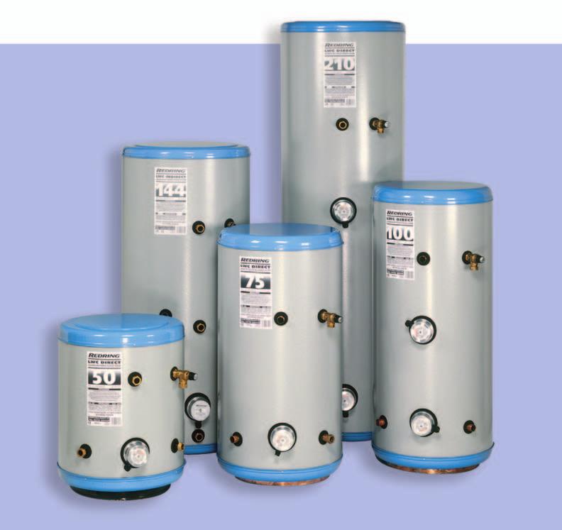 LWC Range Large Unvented Storage Water Heaters Large Unvented Storage Water Heaters LWC Range The LWC Range is a range of water heating cylinders providing mains pressure hot water.