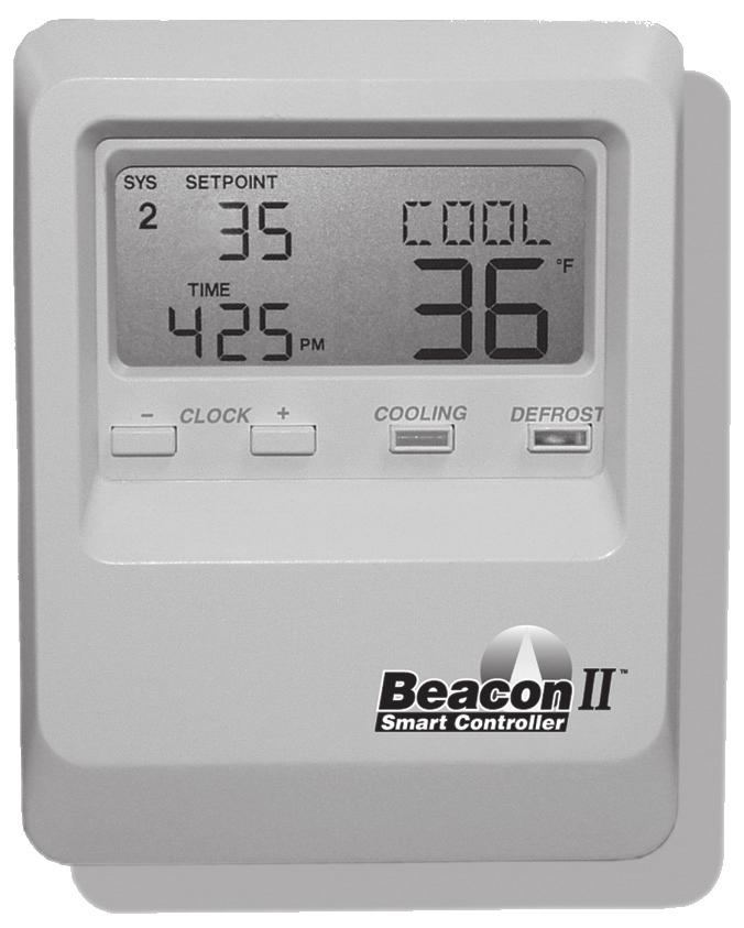 Beacon II Refrigeration Systems H-IM-79G April 2018 Part No. 25001401 Replaces H-IM-79F (08/17) Installation and Operation Manual Table of Contents Beacon II Board Layout... 2 Installation Tips.