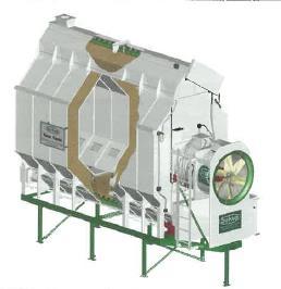 Single fan batch or continuous 300 to 1,100 bu/hr for 5% removal Dual fan batch or continuous 1,500 to 2,500 bu/hr for 5%