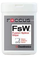 They feature: High precision solvents High-purity and low linting wipes Non-abrasive wipe materials Convenient and portable packaging FSW Fusion Splice Wipe Versatile wipe in a convenient hand-sized
