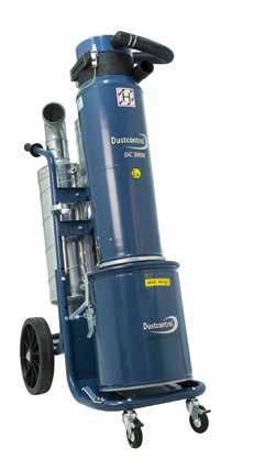 Compressed Air Driven Dust Extractors DC 3800 TRS EX Dustcontrol Mobile Dust Extractors The DC 3800 TR S EX is a compressed air driven extractor for use in areas where electrical power is not