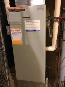 1. Heating Type Heat/AC Gas forced air furnace.