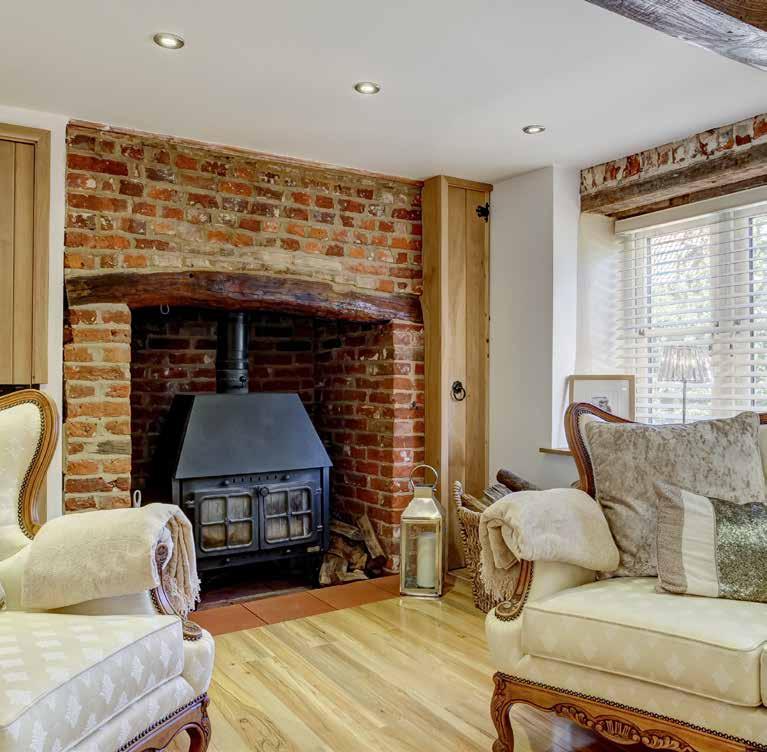 Beautifully Presented Detached Flint Cottage filled with Character and Charm Sitting on a plot of over 1/3 Acre (0.
