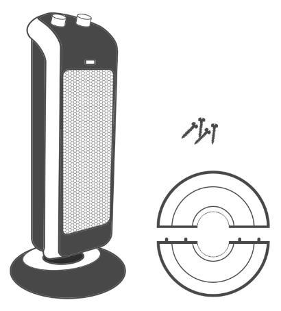 LIST OF MAIN PARTS Fig. 1 (Heater & Parts) 1.